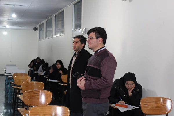 بازدید از روند برگزاری امتحانات نیمسال اول تحصیلی سال 99-98 8
