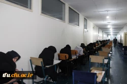 بازدید از روند برگزاری امتحانات نیمسال اول تحصیلی سال 99-98 9