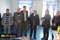 بازدیدرئیس محترم اداره نظارت و ارزیابی سازمان مرکزی و مشاور عالی دکتر خنیفر در امور ایثارگران از فرآیند مصاحبه ماده 28 4