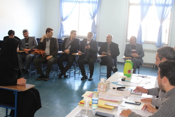 بازدیدرئیس محترم اداره نظارت و ارزیابی سازمان مرکزی و مشاور عالی دکتر خنیفر در امور ایثارگران از فرآیند مصاحبه ماده 28 5