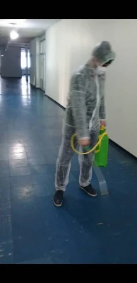  عملیات گندزدایی و ضدعفونی تمامی ساختمان ها ی پردیس فاطمه الزهرا(س) 3
