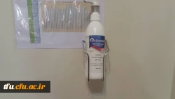  عملیات گندزدایی و ضدعفونی تمامی ساختمان ها ی پردیس فاطمه الزهرا(س) 9