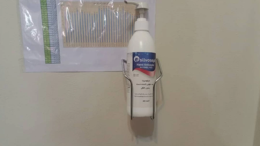  عملیات گندزدایی و ضدعفونی تمامی ساختمان ها ی پردیس فاطمه الزهرا(س) 9