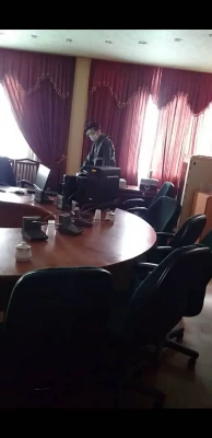  عملیات گندزدایی و ضدعفونی تمامی ساختمان ها ی پردیس فاطمه الزهرا(س) 13