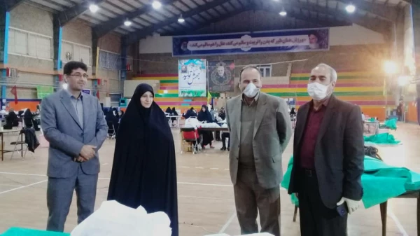 بازدید مدیریت امور استانی و ریاست پردیس فاطمه الزهرا(س) از کارگاه گروه جهادی ستاد پیشگیری از ویروس کرونا 2