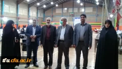 بازدید مدیریت امور استانی و ریاست پردیس فاطمه الزهرا(س) از کارگاه گروه جهادی ستاد پیشگیری از ویروس کرونا 2