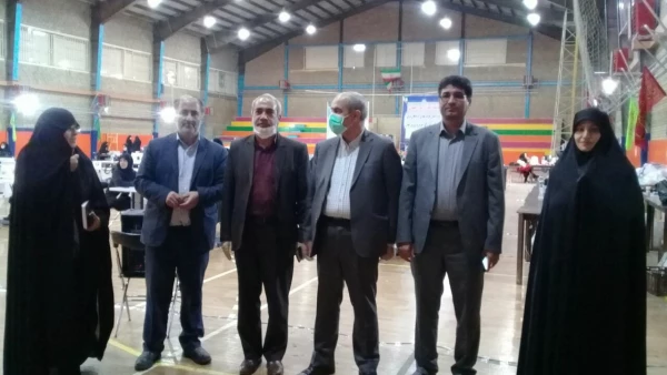 بازدید مدیریت امور استانی و ریاست پردیس فاطمه الزهرا(س) از کارگاه گروه جهادی ستاد پیشگیری از ویروس کرونا 2