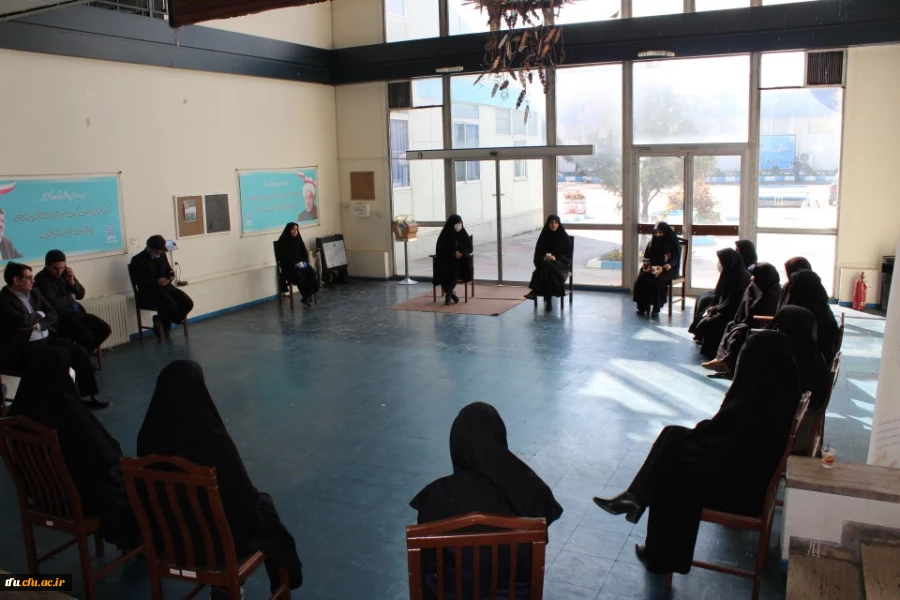 دیدار نوروزی سرپرست محترم و معاونین پردیس فاطمه الزهرا (س) با کارکنان این پردیس 2