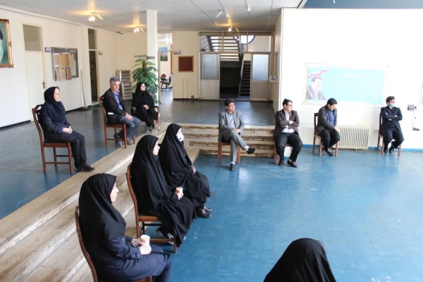 دیدار نوروزی سرپرست محترم و معاونین پردیس فاطمه الزهرا (س) با کارکنان این پردیس 3