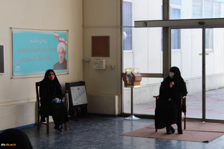 دیدار نوروزی سرپرست محترم و معاونین پردیس فاطمه الزهرا (س) با کارکنان این پردیس 2