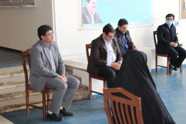 دیدار نوروزی سرپرست محترم و معاونین پردیس فاطمه الزهرا (س) با کارکنان این پردیس 4