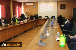 تشکیل جلسه ویدئو کنفرانس با هدف تداوم فعالیت های آموزشی دانشگاه 3