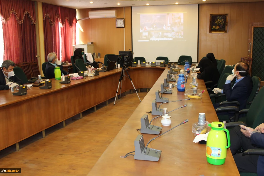 تشکیل جلسه ویدئو کنفرانس با هدف تداوم فعالیت های آموزشی دانشگاه 3