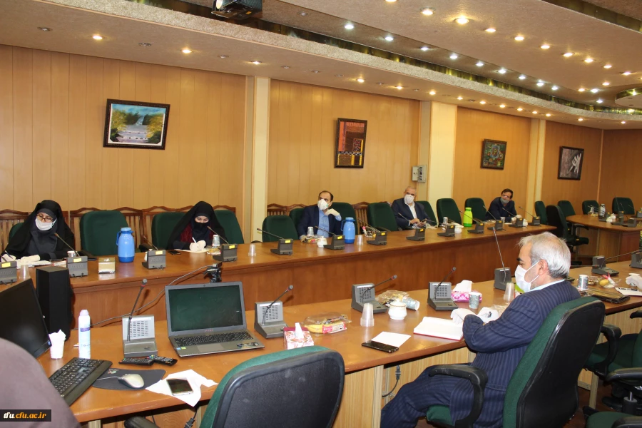 تشکیل جلسه ویدئو کنفرانس با هدف تداوم فعالیت های آموزشی دانشگاه 5