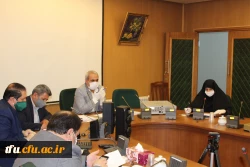 برگزاری جلسه شورای آموزش گروه های آموزشی ادبیات فارسی در مورد آموزش های مجازی 5