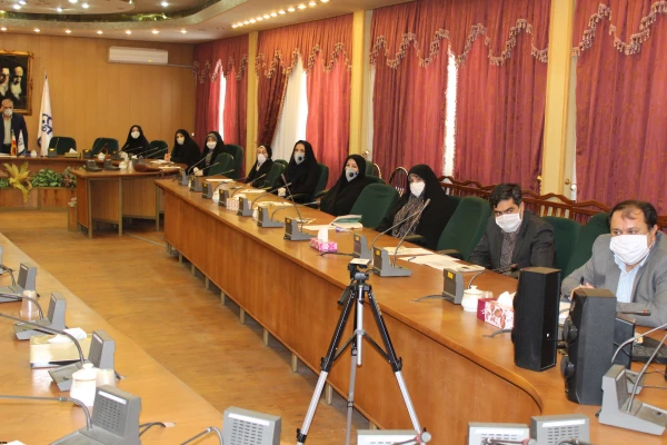 برگزاری جلسه شورای آموزش گروه های آموزشی ادبیات فارسی در مورد آموزش های مجازی 6