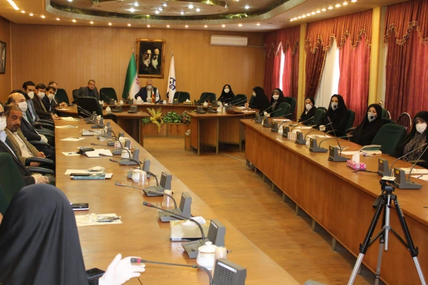 برگزاری جلسه شورای آموزش گروه های آموزشی ادبیات فارسی در مورد آموزش های مجازی 7