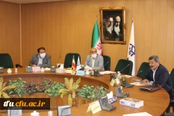 برگزاری جلسه شورای آموزش گروه های آموزشی ریاضی در مورد بررسی فرایند آموزش های مجازی 5