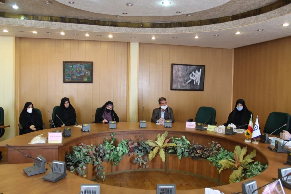 جلسه تکریم و معارفه کارشناس حراست پردیس فاطمه الزهرا سلام الله علیها 2