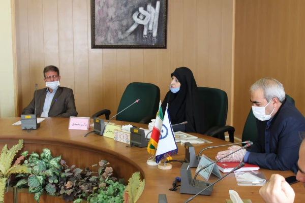 جلسه تکریم و معارفه کارشناس حراست پردیس فاطمه الزهرا سلام الله علیها 3