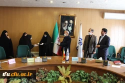 جلسه تکریم و معارفه کارشناس حراست پردیس فاطمه الزهرا سلام الله علیها 4