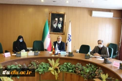 جلسه تکریم و معارفه کارشناس حراست پردیس فاطمه الزهرا سلام الله علیها 11