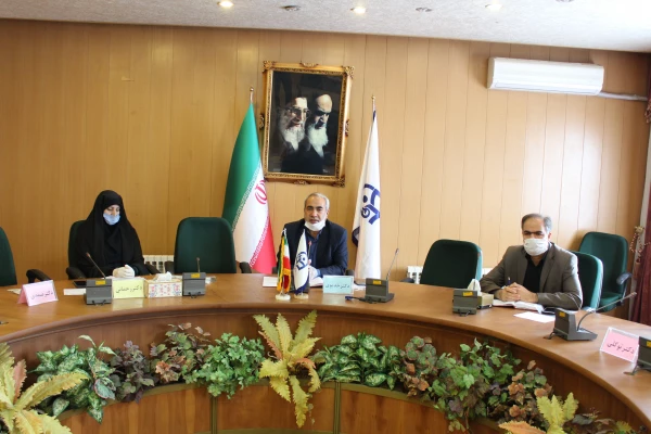 جلسه تکریم و معارفه کارشناس حراست پردیس فاطمه الزهرا سلام الله علیها 11