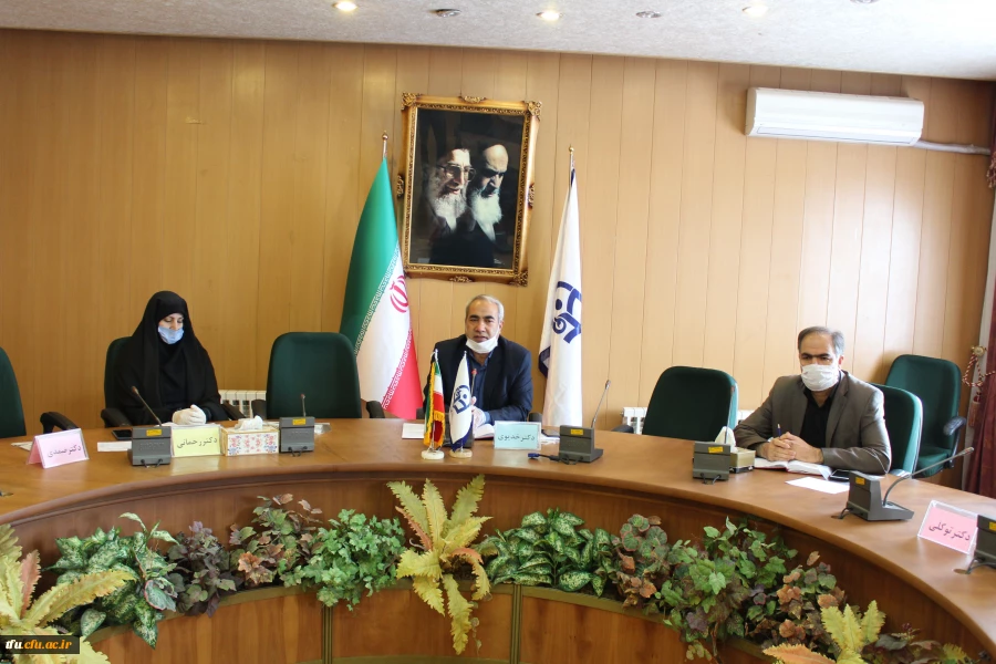 جلسه تکریم و معارفه کارشناس حراست پردیس فاطمه الزهرا سلام الله علیها 11