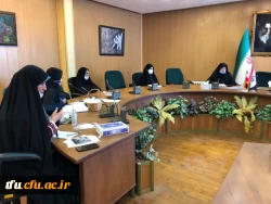 جلسه اردیبهشت ماه کمیته فرهنگی پردیس فاطمه الزهرا (س) 3