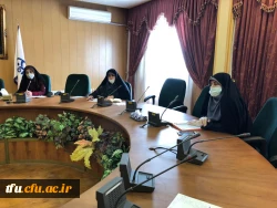 جلسه اردیبهشت ماه کمیته فرهنگی پردیس فاطمه الزهرا (س) 4
