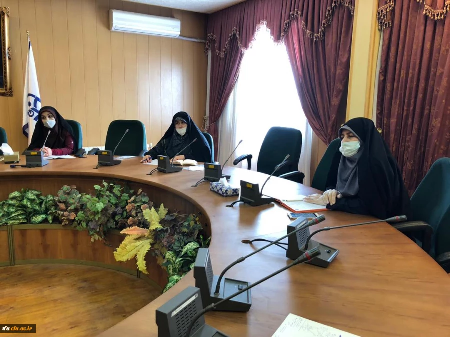 جلسه اردیبهشت ماه کمیته فرهنگی پردیس فاطمه الزهرا (س) 4