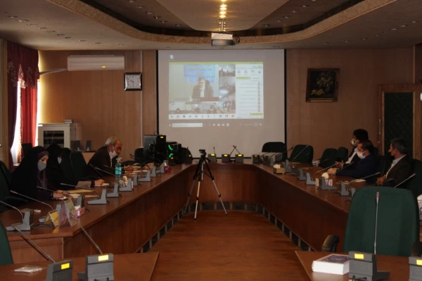 ویدئو کنفرانس با سخنرانی جناب آقای دکتر خنیفر 3