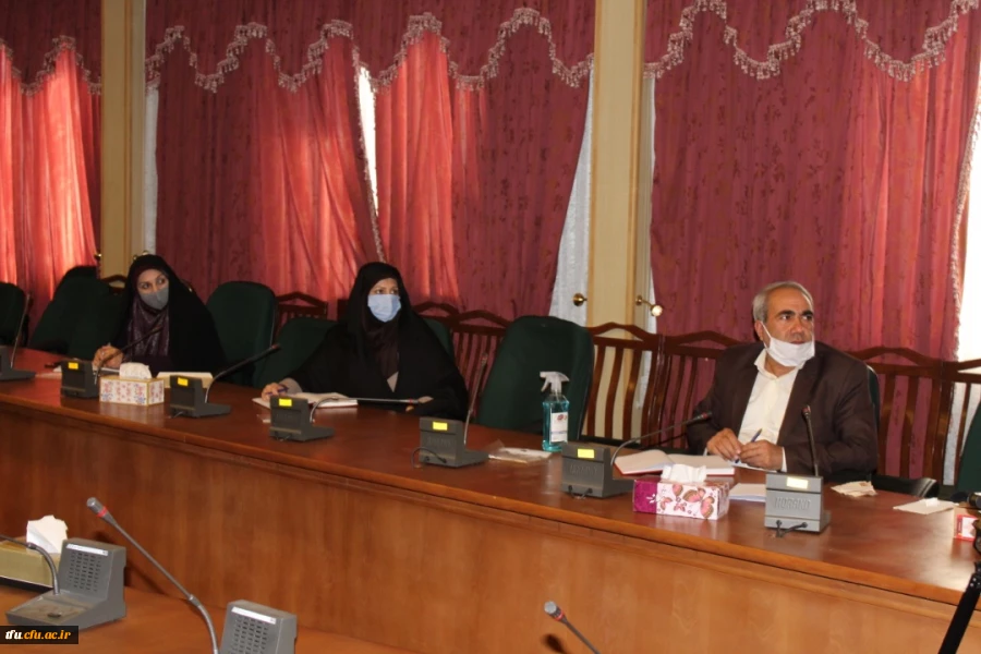 ویدئو کنفرانس با سخنرانی جناب آقای دکتر خنیفر 4