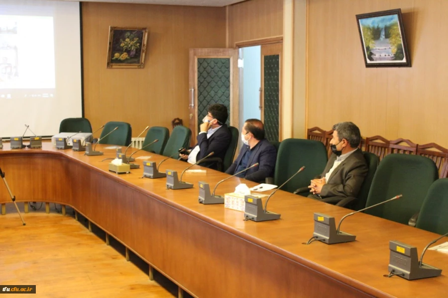 ویدئو کنفرانس با سخنرانی جناب آقای دکتر خنیفر 8