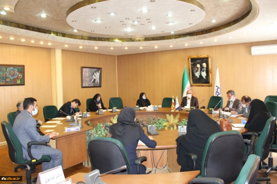 جلسه مدیران گروه با اساتید پردیس فاطمه الزهرا(س) تبریز 2