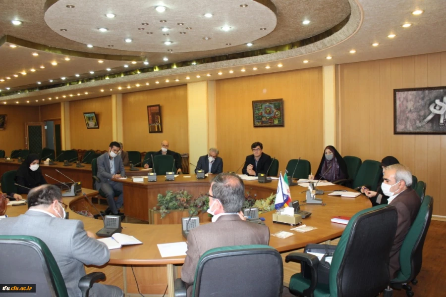 جلسه مدیران گروه با اساتید پردیس فاطمه الزهرا(س) تبریز 5