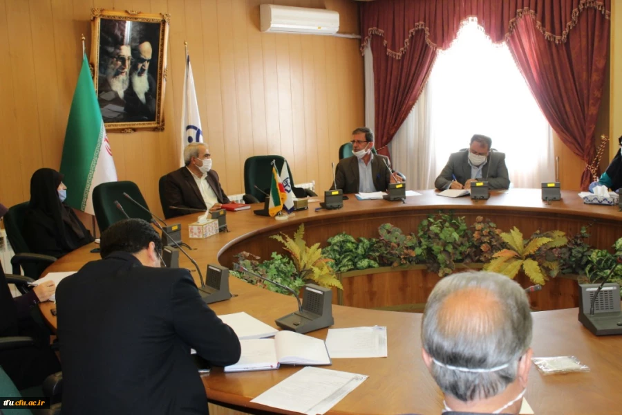 جلسه مدیران گروه با اساتید پردیس فاطمه الزهرا(س) تبریز 6