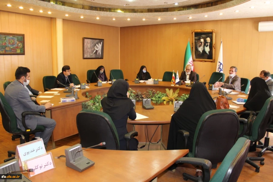 جلسه مدیران گروه با اساتید پردیس فاطمه الزهرا(س) تبریز 8