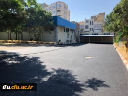 عملیات آسفالت ریزی محوطه پردیس فاطمه الزهرا(س)  تبریز
 4