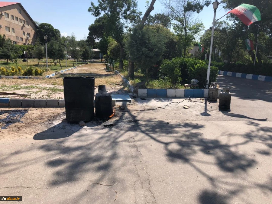 عملیات آسفالت ریزی محوطه پردیس فاطمه الزهرا(س)  تبریز
 8