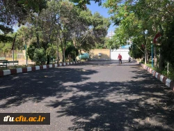 عملیات آسفالت ریزی محوطه پردیس فاطمه الزهرا(س)  تبریز
 9