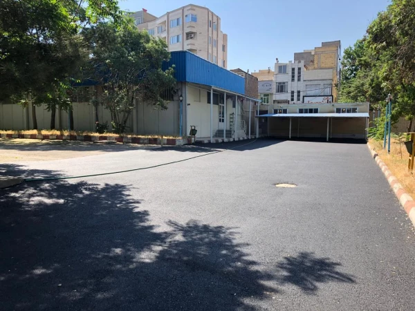 عملیات آسفالت ریزی محوطه پردیس فاطمه الزهرا(س)  تبریز
 3