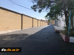 عملیات آسفالت ریزی محوطه پردیس فاطمه الزهرا(س)  تبریز
 6