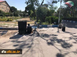 عملیات آسفالت ریزی محوطه پردیس فاطمه الزهرا(س)  تبریز
 7