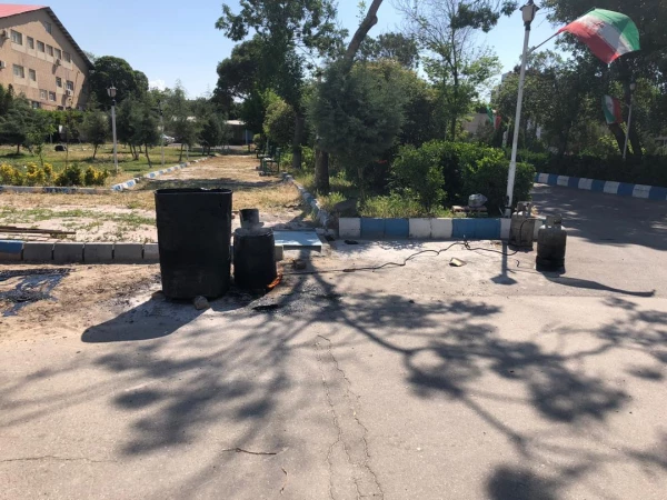 عملیات آسفالت ریزی محوطه پردیس فاطمه الزهرا(س)  تبریز
 7