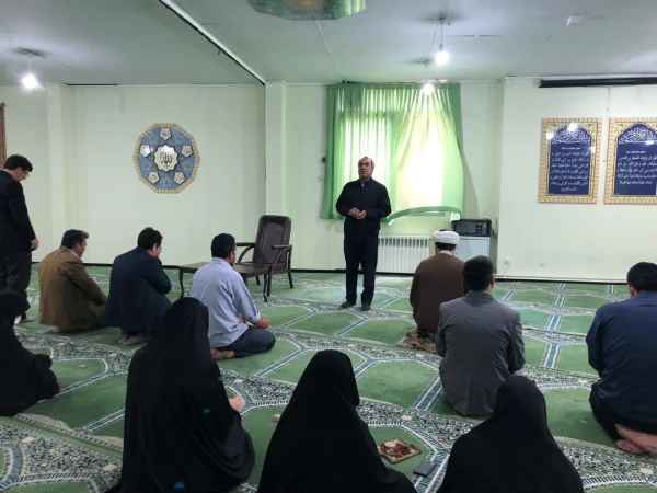 بازدید نماینده محترم نهاد رهبری جناب حاج آقای چاووشی از پردیس فاطمه الزهرا(س) تبریز 4