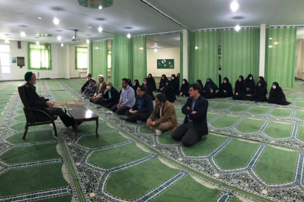 بازدید نماینده محترم نهاد رهبری جناب حاج آقای چاووشی از پردیس فاطمه الزهرا(س) تبریز 5