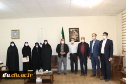 جلسه تکریم و معارفه معاون آموزشی، فرهنگی و پژوهشی پردیس فاطمه الزهرا(س) تبریز 4