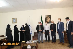 جلسه تکریم و معارفه معاون آموزشی، فرهنگی و پژوهشی پردیس فاطمه الزهرا(س) تبریز 5