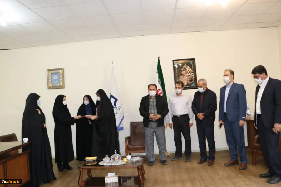 جلسه تکریم و معارفه معاون آموزشی، فرهنگی و پژوهشی پردیس فاطمه الزهرا(س) تبریز 5